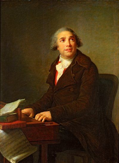 Giovanni Paesiello (1740-1816) von Elisabeth Louise Vigee Lebrun